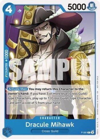 Dracule Mihawk | One Piece | MYP Cards