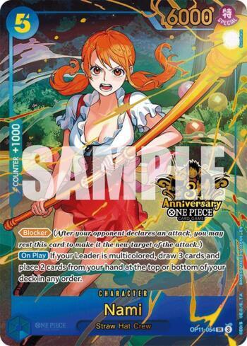 Nami (Japanese Version 3rd Anniversary) | One Piece | MYP Cards