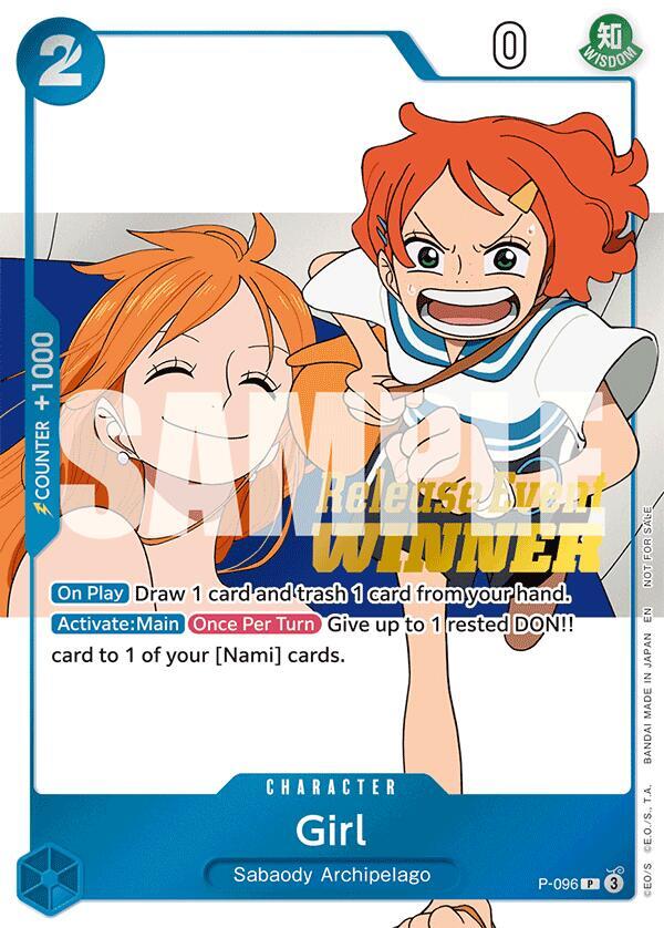 Girl | One Piece | MYP Cards