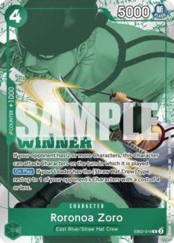Roronoa Zoro | One Piece | MYP Cards