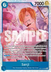 ONE PIECE CARD GAME サンジ 7000レア Sanji | One Piece | MYP Cards