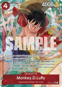 Monkey.D.Luffy (Alternate Art) | One Piece | MYP Cards