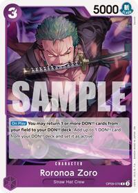 Roronoa Zoro | One Piece | MYP Cards