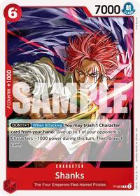 Shanks | One Piece | MYP Cards