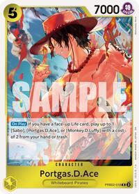 Portgas.D.Ace | One Piece | MYP Cards
