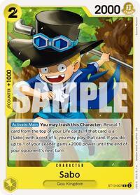 Sabo | One Piece | MYP Cards