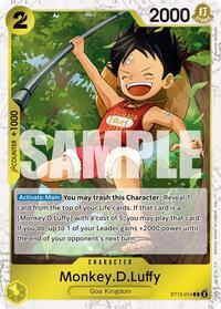 Monkey.D.Luffy | One Piece | MYP Cards