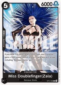 Miss Doublefinger(Zala) | One Piece | MYP Cards