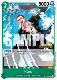 Kuro | One Piece | MYP Cards