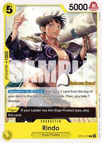 Rindo | One Piece | MYP Cards