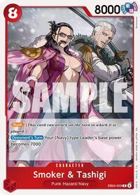 PSA10 SMOKER & TASHIGI ALTERNATE ART たしぎ Smoker & Tashigi | One Piece | MYP Cards