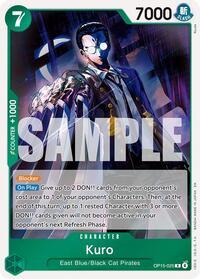 Kuro | One Piece | MYP Cards