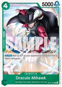 Dracule Mihawk | One Piece | MYP Cards