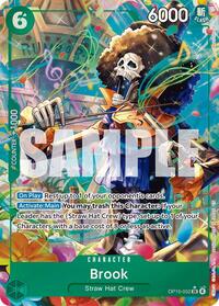 絵画 brook Brook (OP15-032) (Alternate Art) | One Piece | MYP Cards