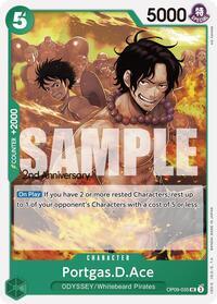 Portgas.D.Ace | One Piece | MYP Cards