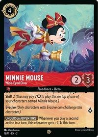 Minnie Mouse - Wide-Eyed Diver