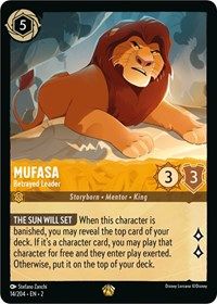 Mufasa - Betrayed Leader