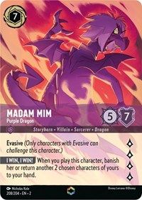 Madam Mim - Purple Dragon (Alternate Art)