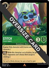 Stitch - Covert Agent (Oversized)