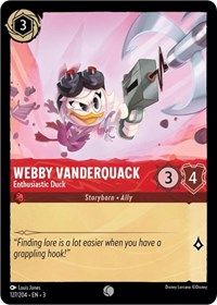 Webby Vanderquack - Enthusiastic Duck