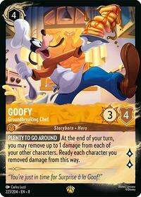 PSA10 lorcana GOOFY プロモ　ロルカナ　グーフィー Goofy - Groundbreaking Chef (223/204) | Lorcana | MYP Cards