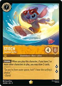Stitch - Carefree Surfer | Lorcana | MYP Cards