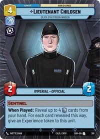 Lieutenant Childsen - Death Star Prison Warden (Hyperspace)