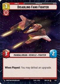 Disabling Fang Fighter (Hyperspace)