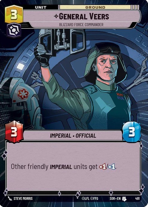 General Veers - Blizzard Force Commander (Hyperspace)