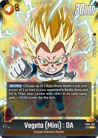 Vegeta (Mini) : DA - FB06-084 | DBS: Fusion World | MYP Cards