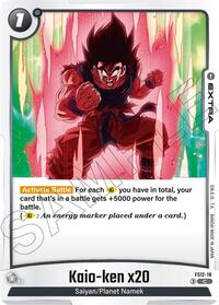 Kaio-ken x20 | DBS: Fusion World | MYP Cards
