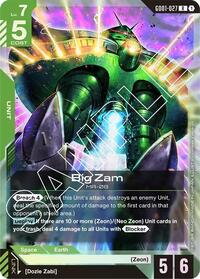 Big Zam | Gundam Card Game | MYP Cards
