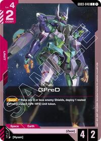 GFreD (GD03-048) | Gundam Card Game | MYP Cards