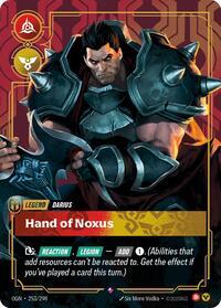 Darius - Hand of Noxus | Riftbound: League of Legends | MYP Cards