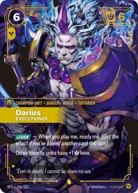 Histórico de Preços - Darius - Executioner (Overnumbered