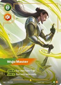 RIFTBOUND Master Yi Wuju Master オーバーナンバー Master Yi - Wuju Master (Overnumbered) | Riftbound: League of