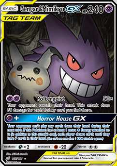 Gengar e Mimikyu-GX (164/181) / Gengar & Mimikyu-GX | Pokémon