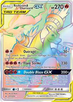 Reshiram e Charizard-GX (PR-SM_SM247) / Reshiram & Charizard