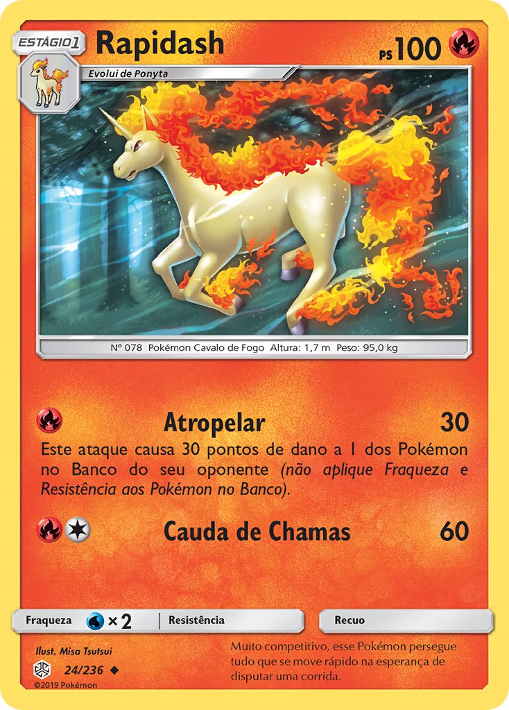 Pokemon cavalo de fogo