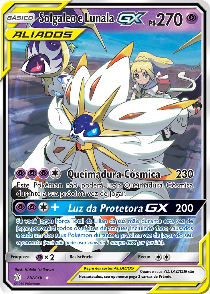 Pokémon TCG: Solgaleo-GX Box and Lunala‑GX Box