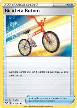 rotom bike pokemon card 1x Rotom Bike 181/202 Sword & Shield Pokemon TCG Card NM