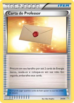 professor's letter pokemon card Carta do Professor (123/146) / Professor's Letter | Pokémon