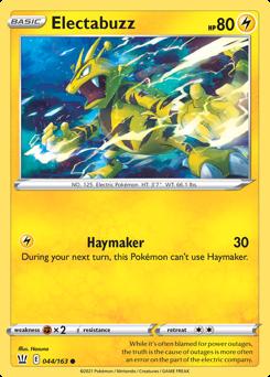 Electabuzz (046/172) | Pokémon | MYP Cards
