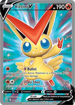 Victini Vmax & V - Estilos de Batalha - Lote de cartas Pokemon