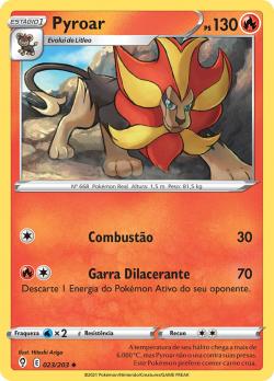 História Pokémon Pyro Max - PPMAX-023: O pássaro engole tudo