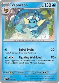 Vaporeon (025/108) | Pokémon | MYP Cards