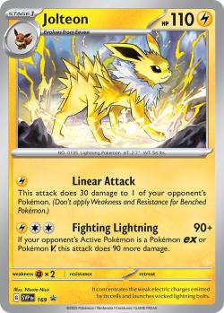 2024 ポケモンカード Jolteon #681 GEM MT 2024 ポケモンカード Jolteon #681 GEM MT Carta Pokémon Jolteon Ex
