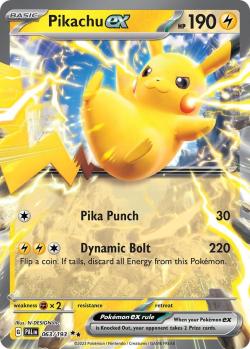 Pikachu ex (277/217) | Pokémon | MYP Cards