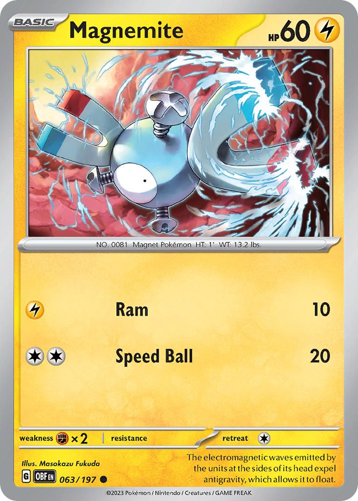 Magnemite | Pokémon | MYP Cards
