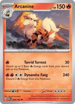 Arcanine (018/112) | Pokémon | MYP Cards